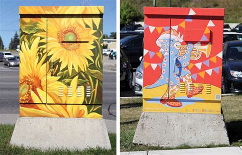 electricity boxes dublin|How to paint a traffic utility box on an Irish street corner.